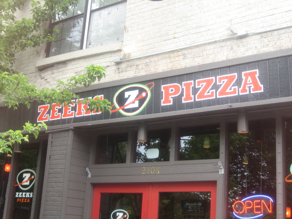 Zeeks Pizza Kehoe Signs